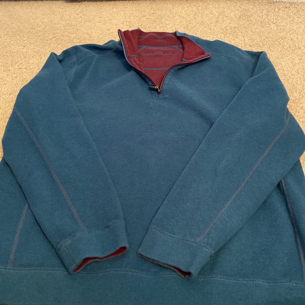 Tommy Bahama reversible sweater XL